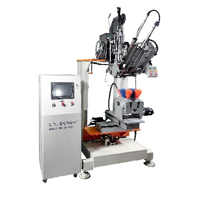 四軸弧形掃把高速植毛機